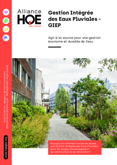 Gestion Intégrée des Eaux Pluviales – GIEP