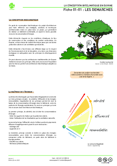 La conception bioclimatique en Guyane