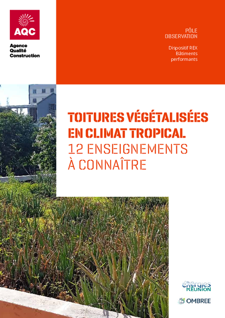 Toitures végétalisées en climat tropical – 12 enseignements à connaître