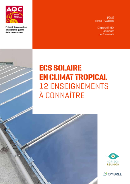ECS Solaire en climat tropical – 12 enseignements à connaître