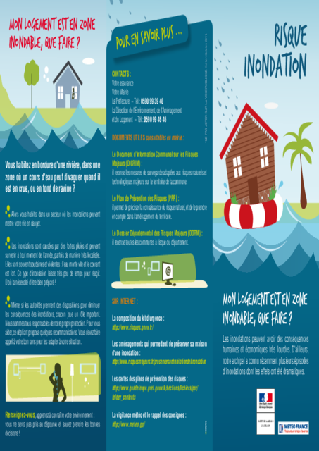 Mon logement est en zone inondable, que faire ?