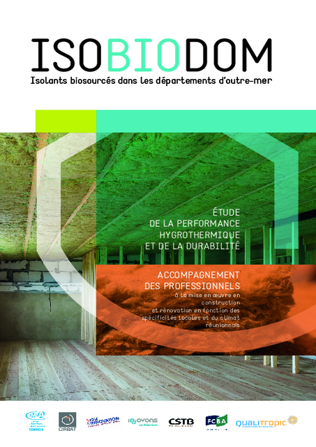 ISOBIODOM Isolants biosourcés dans les départements d’outre-mer