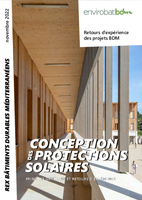 Conception des protections solaires : principes généraux et retours d’expériences – Retour d’expérience des projets BDM