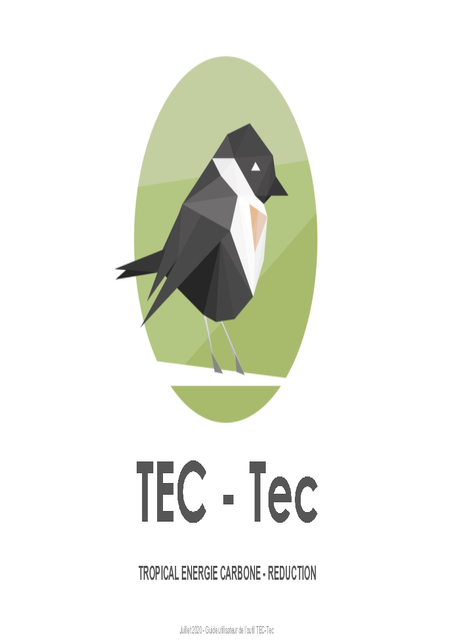 Guide utilisateur TEC-Tec (Tropical Energie Carbone Réduction)