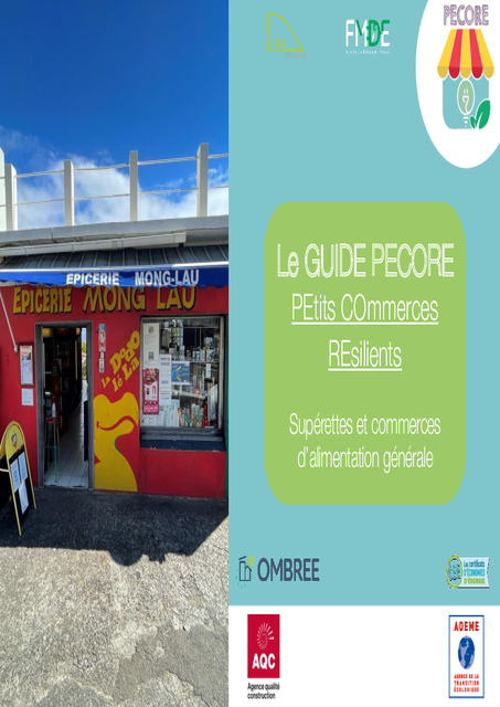 Le GUIDE PECORE PEtits COmmerces  REsilients