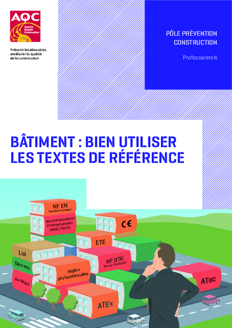 Bâtiment : bien utiliser les textes de référence