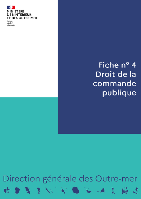 Droit de la Commande Publique