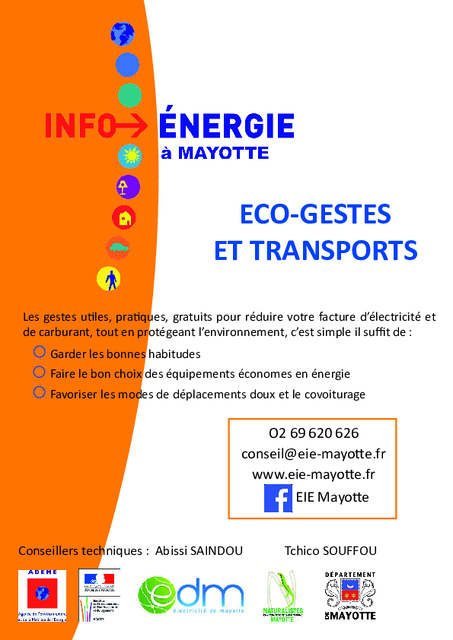 ECO-GESTES ET TRANSPORTS