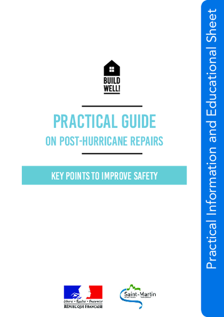 Practical guide on post-hurricane repairs – Key points to improve safety