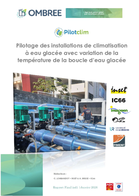 Projet PILOTCLIM – rapport final